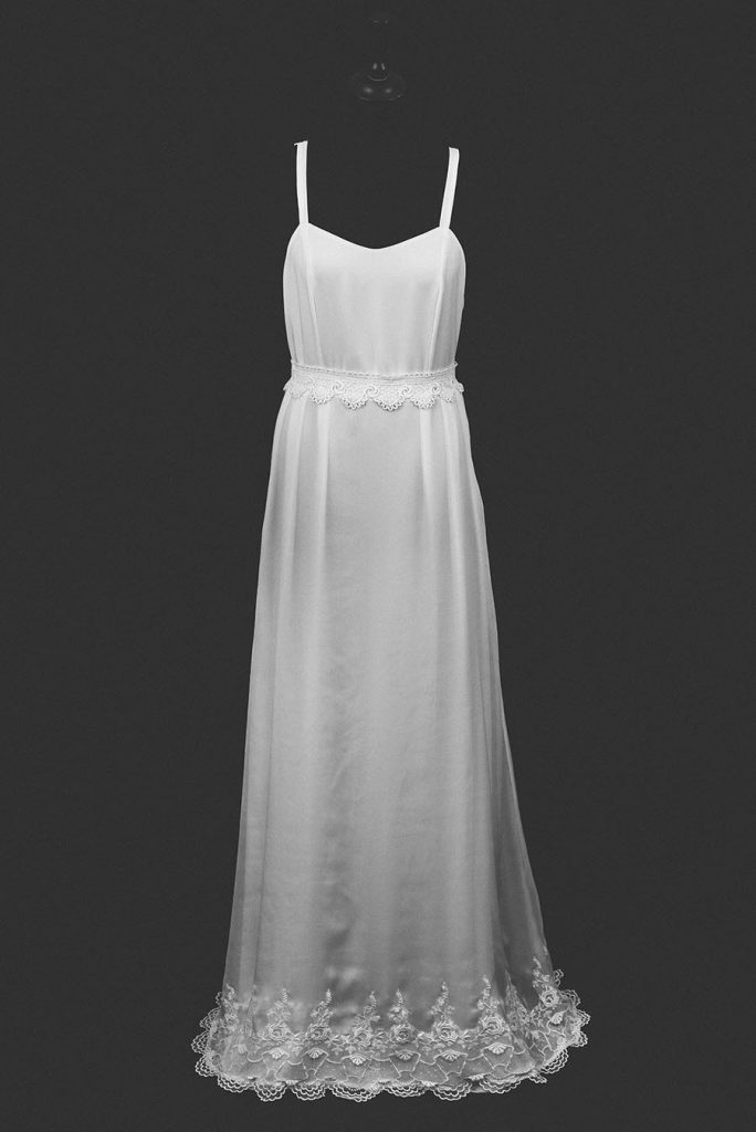 laura escribano atelier falda Nymphalice demi vintage couture