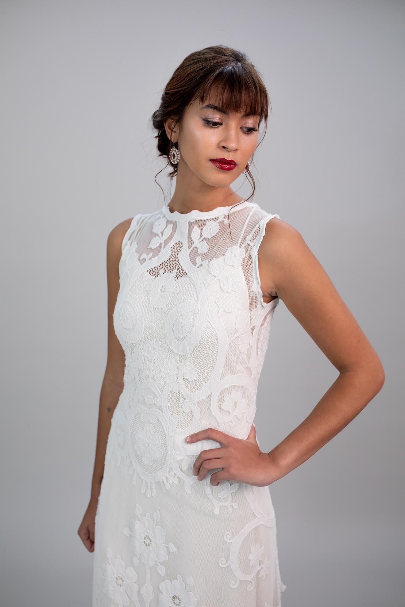 Marion vestido de novia colección Calma Laura Escribano Atelier