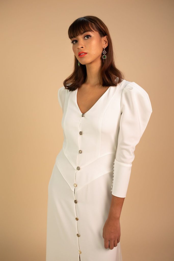 Vértigo Joya Volver colección novias Laura Escribano Atelier